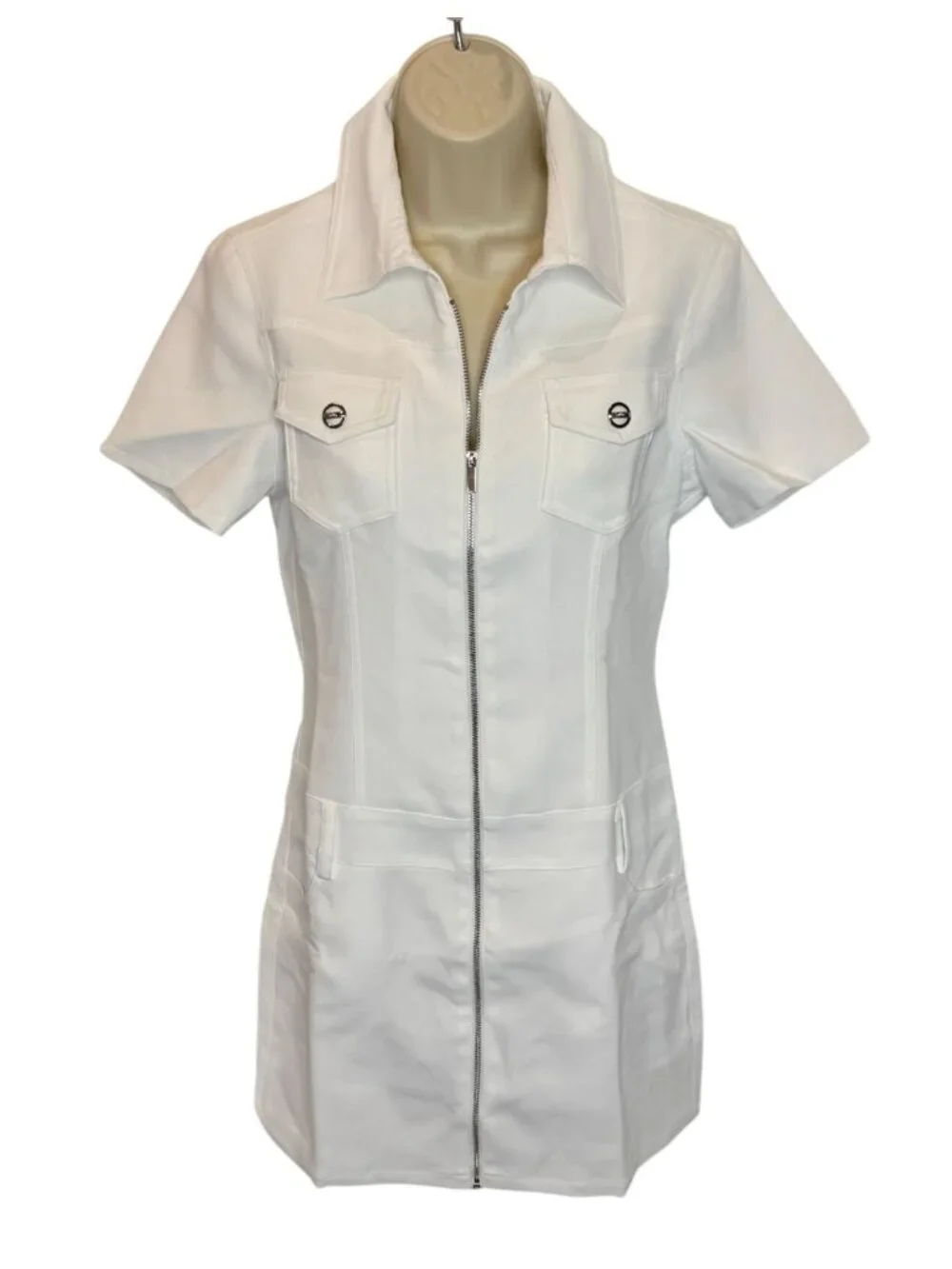 Amanda Uprichard White Bianca Dress NWOT - Size S - Picture 4 of 9